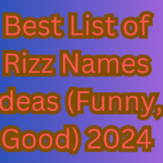 Best List of Rizz Names Ideas (Funny, Good) 2024