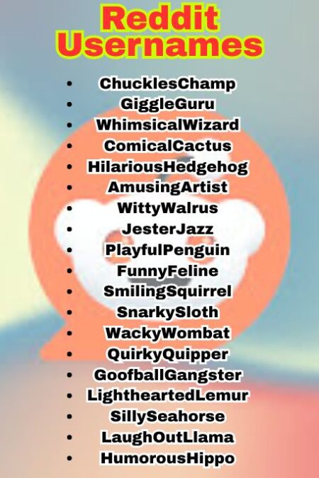360+ Unique Reddit Usernames Ideas For Your Account 2025 - Orange Dip