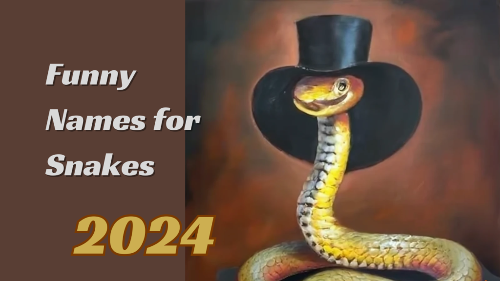 Funny Names for Snakes (Unique, Silly snake Names list) 2024