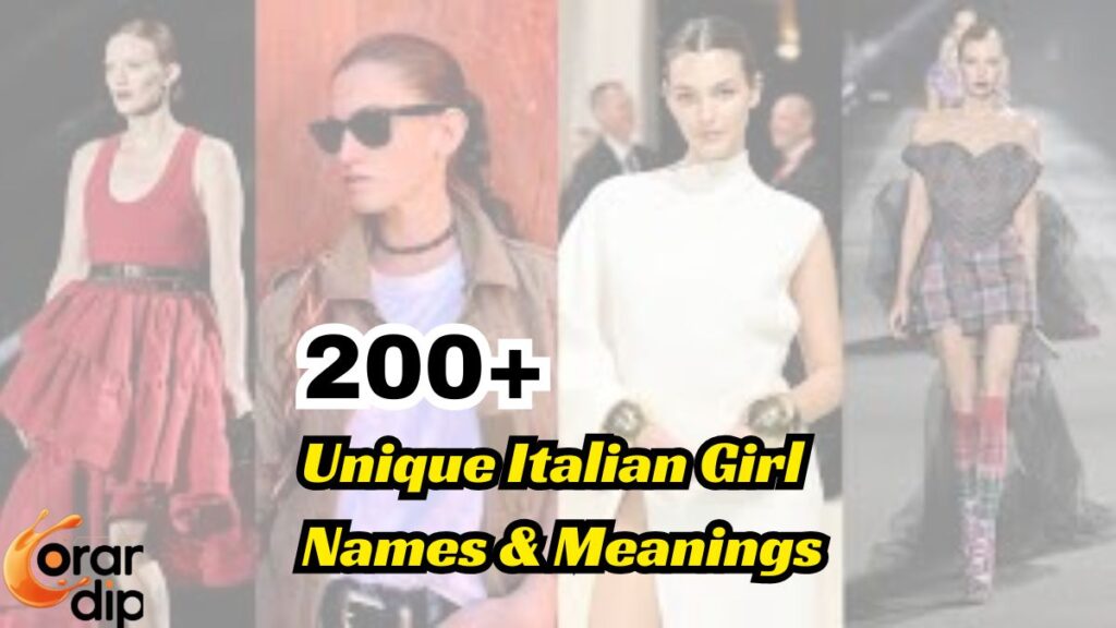 200+ Unique Italian Girl Names & Meanings