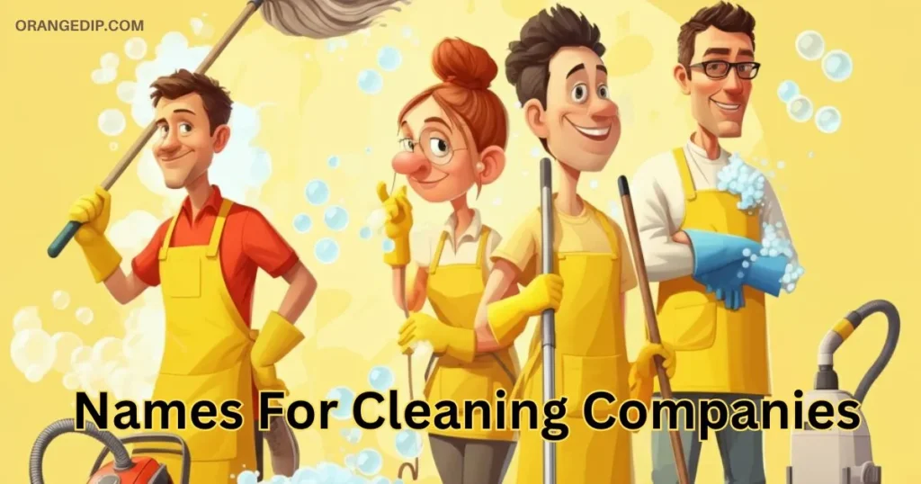 Funny Names For Cleaning Companies