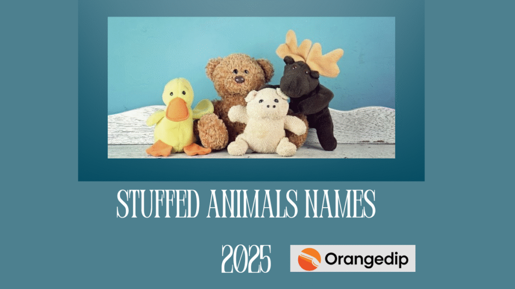 500+ Funny, good $ cute Stuffed Animals names 2025