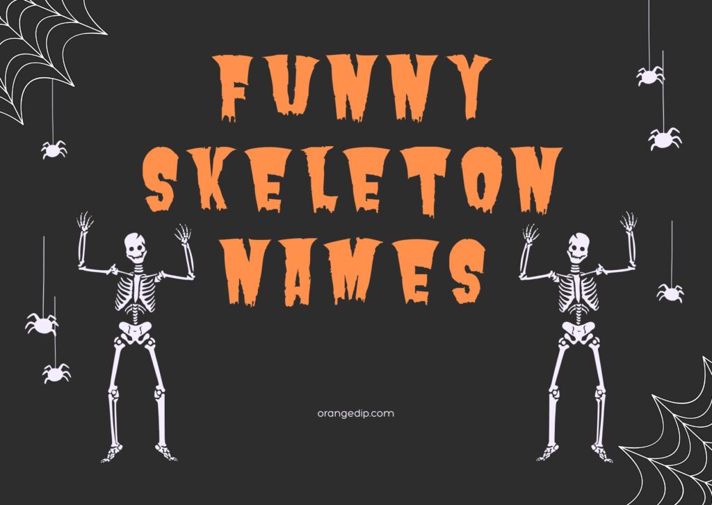 Funny And Hilarious Skeleton Names