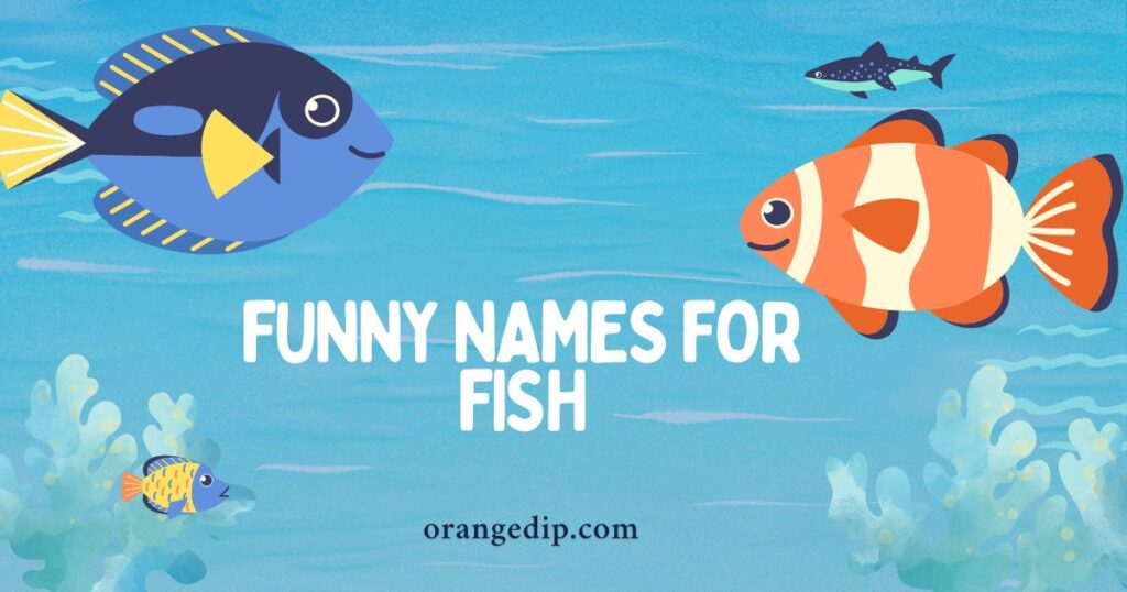 Funny Names for Fish Adding a Splash of Humor to Your Aquarium