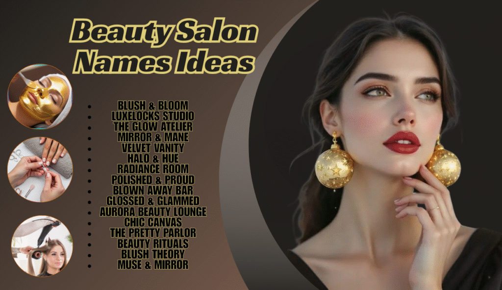 Unique and catchy beauty salon name ideas for branding inspiration