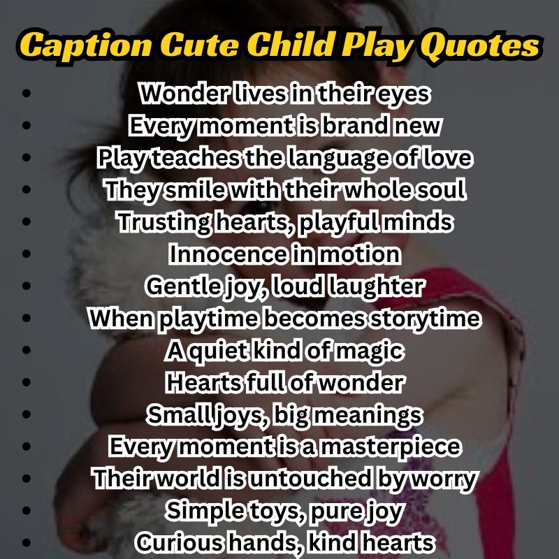 Baby giggling with parents in the background and a quote about family playtime

