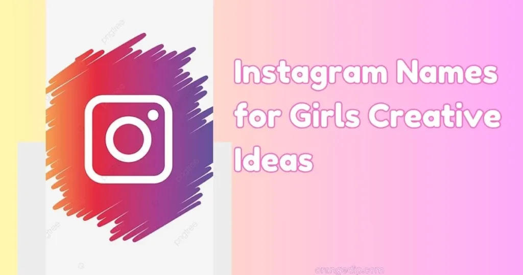 Aesthetic flat lay of a notepad with Instagram names for girls