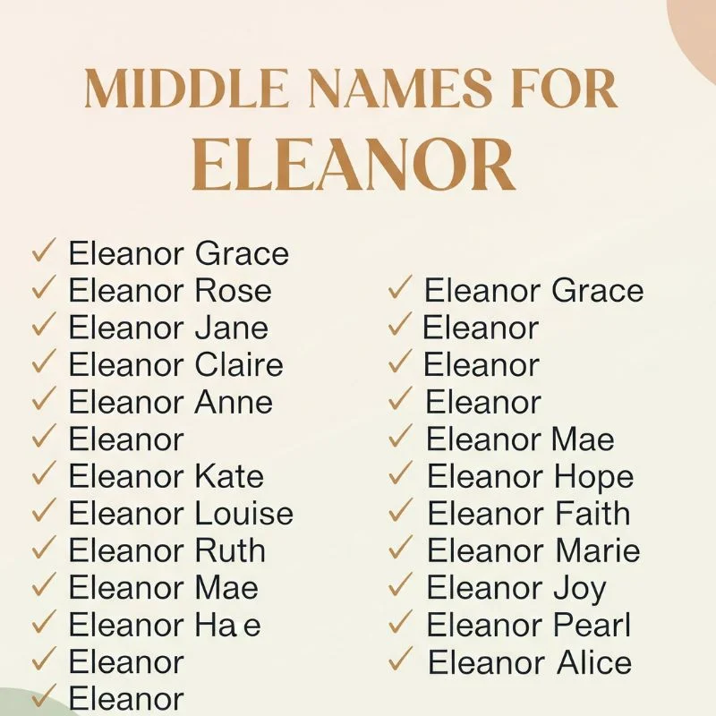 Mother writing down middle name ideas for Eleanor in a cozy journal