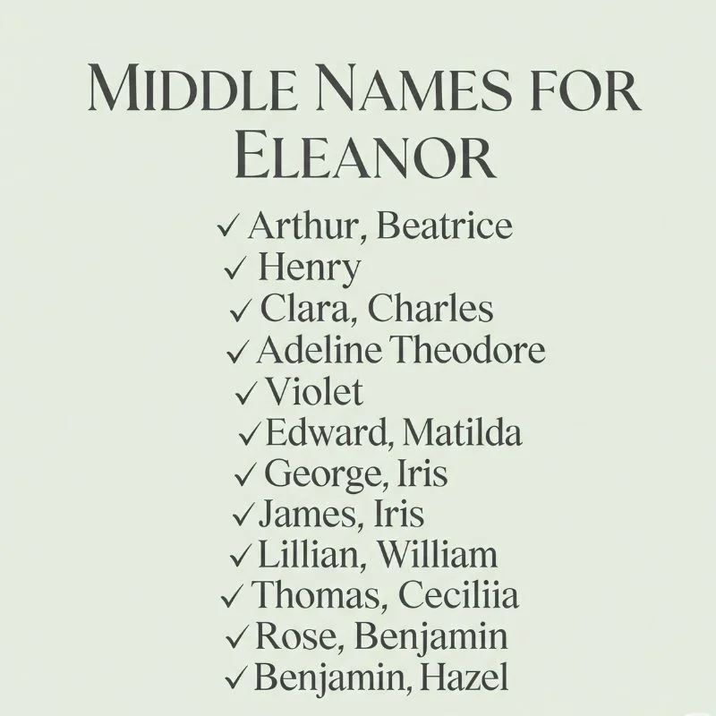 Neutral baby outfit with wooden name sign spelling “Eleanor Claire”