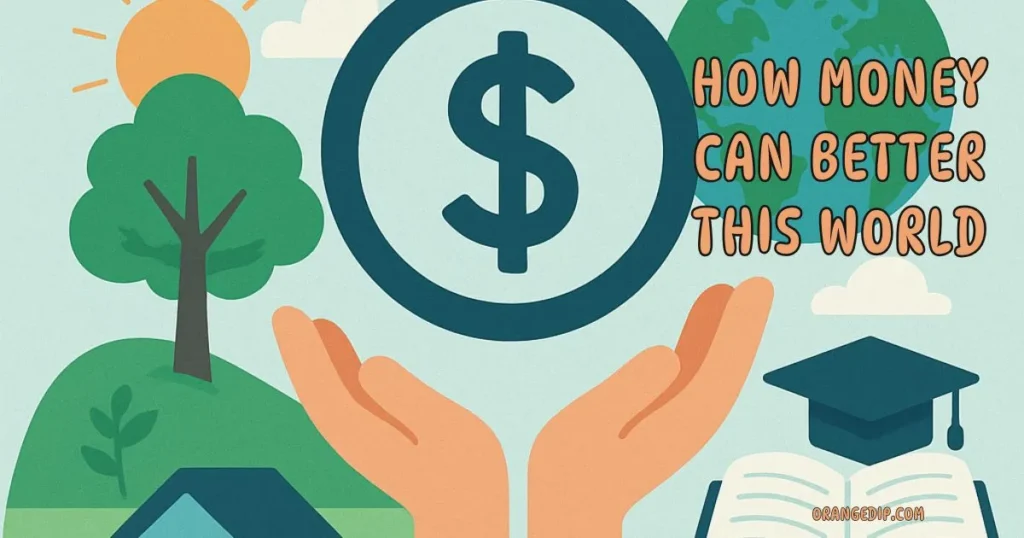 How Money Can Better This World