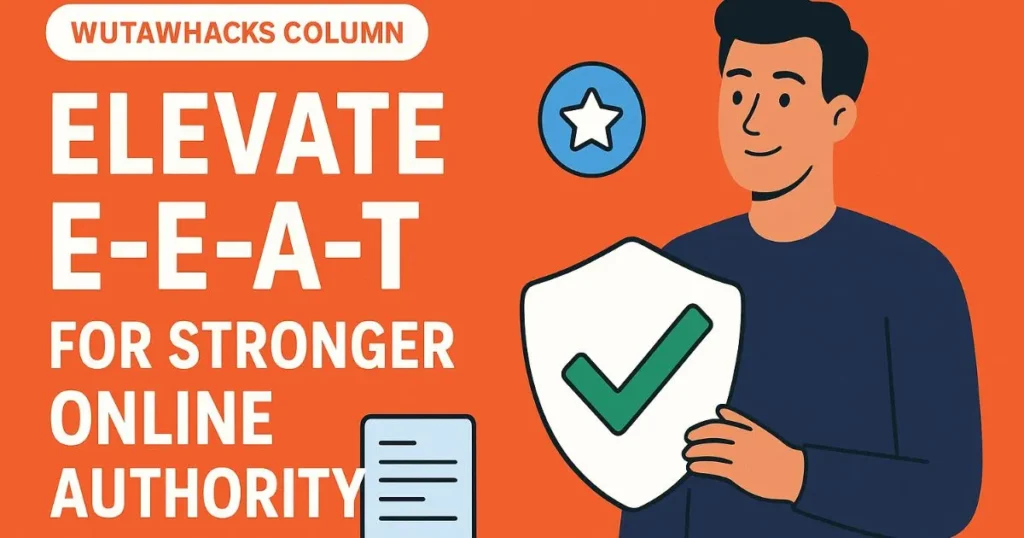 Wutawhacks Column: Elevate E‑E‑A‑T