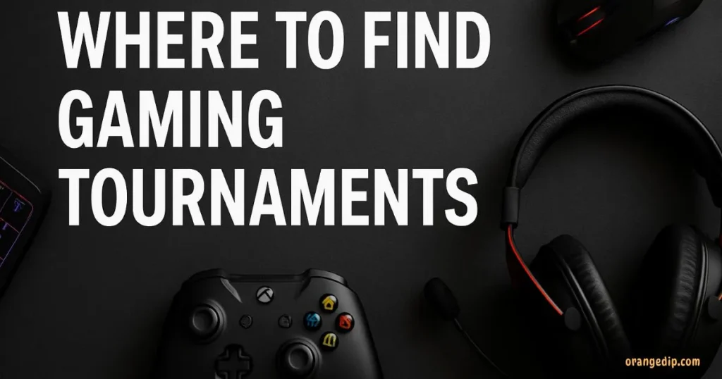 Where to Find Gaming Tournaments