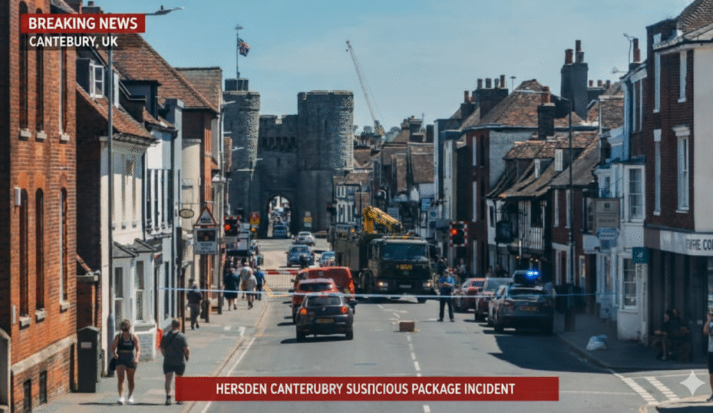 What Happened in the Hersden Canterbury Suspicious Package Incident