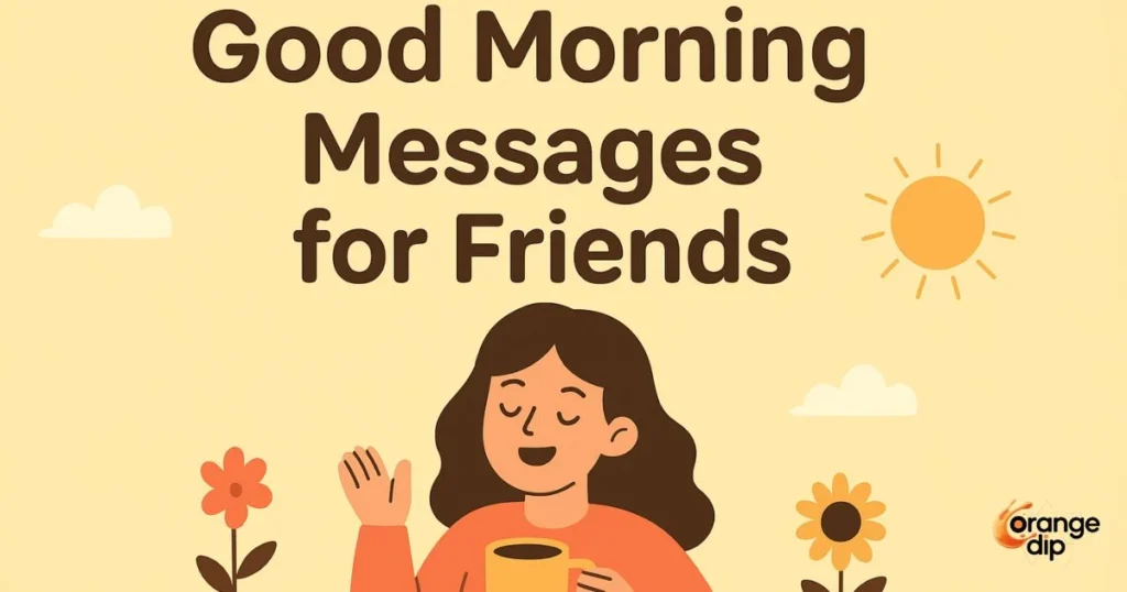 Good Morning Messages for Friends