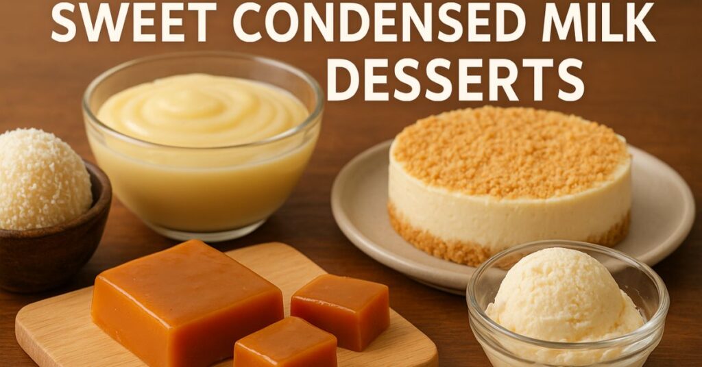 Sweet Condensed Milk Desserts