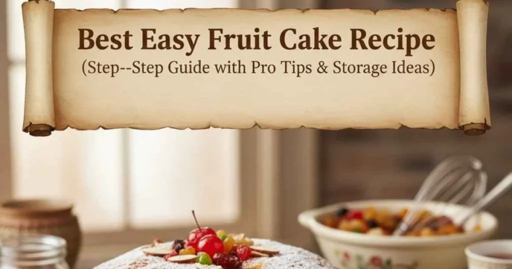 Best Easy Fruit Cake Recipe: 7-Step Guide with Pro Tips & Storage Ideas easy fruit cake recipe