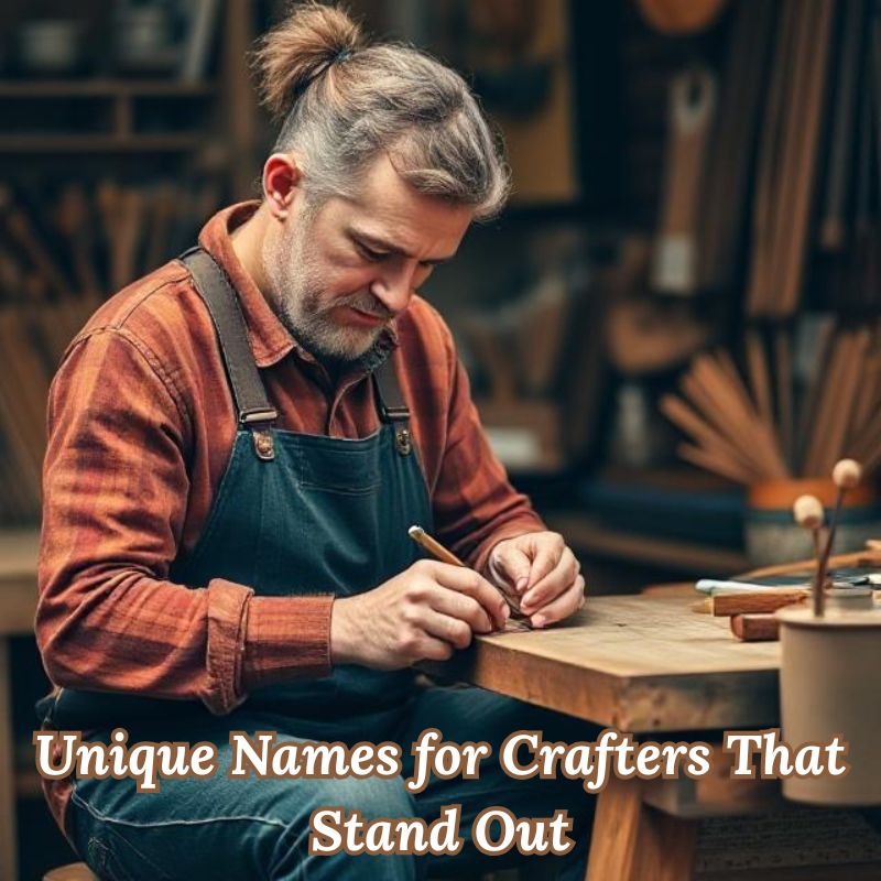 Unique Names for Crafters That Stand Out