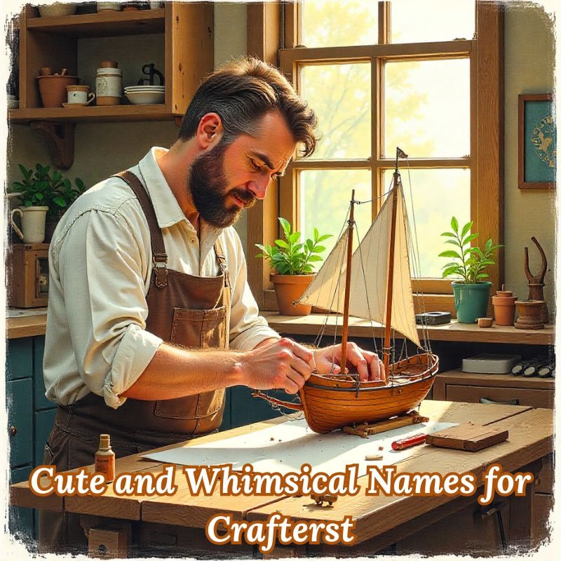 Cute and Whimsical Names for Crafters