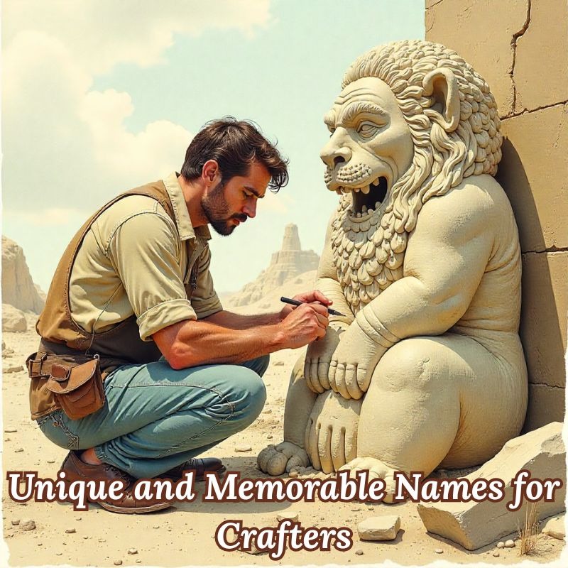 Unique and Memorable Names for Crafters