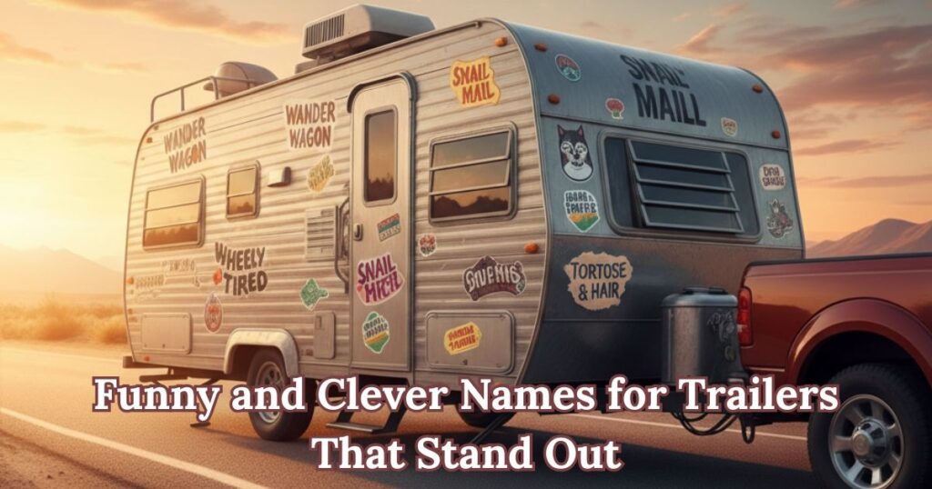 500+ Funny and Clever Names for Trailers That Stand Out Names for Trailers