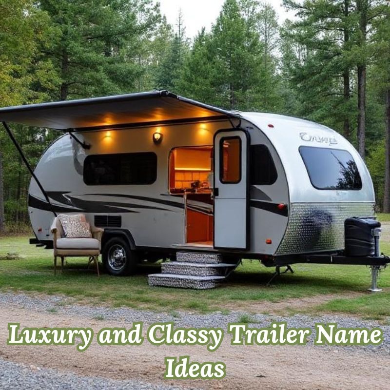 Luxury and Classy Trailer Name Ideas