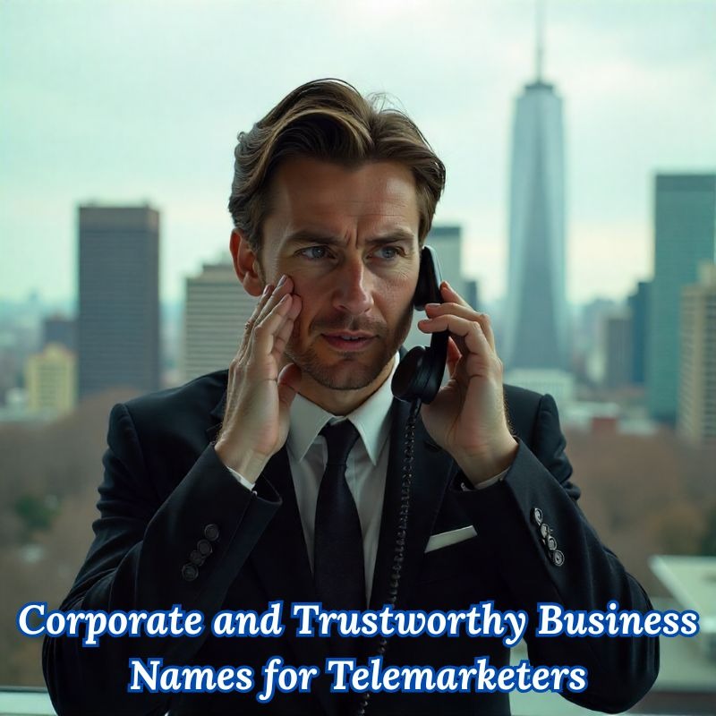 Corporate and Trustworthy Business Names for Telemarketers