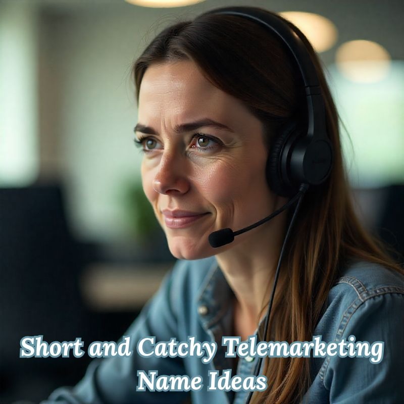 Short and Catchy Telemarketing Name Ideas
