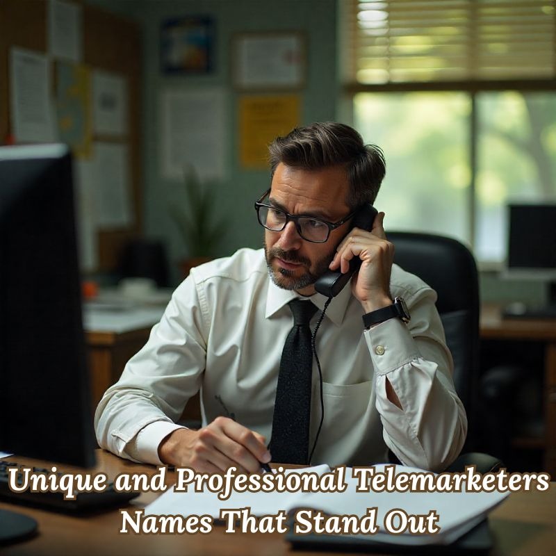 Unique and Professional Telemarketers Names That Stand Out