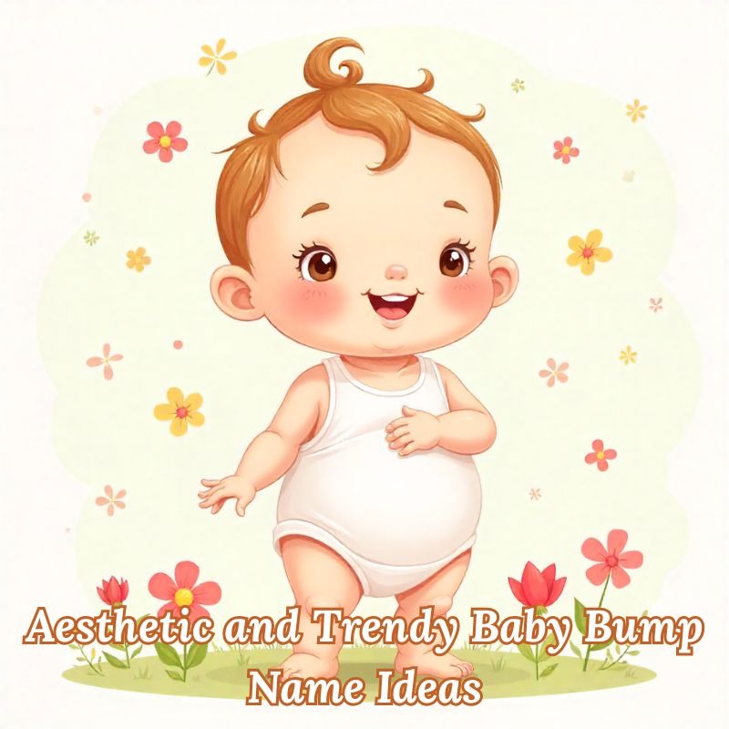 Aesthetic and Trendy Baby Bump Name Ideas
