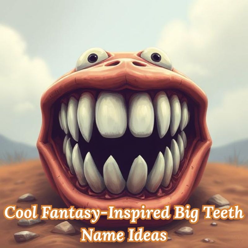 Cool Fantasy-Inspired Big Teeth Name Ideas
