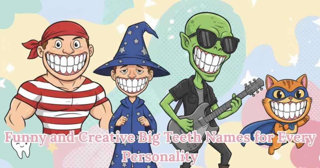 500+ Funny and Creative Big Teeth Names for Every Personality Big Teeth Names