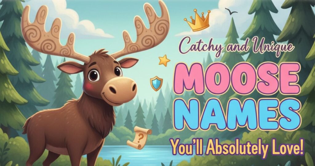 600+ Catchy and Unique Moose Names You’ll Absolutely Love Moose Names