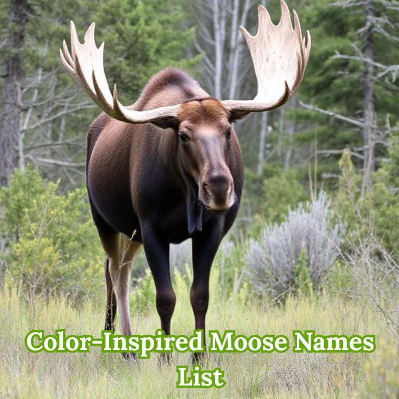 Color-Inspired Moose Names List