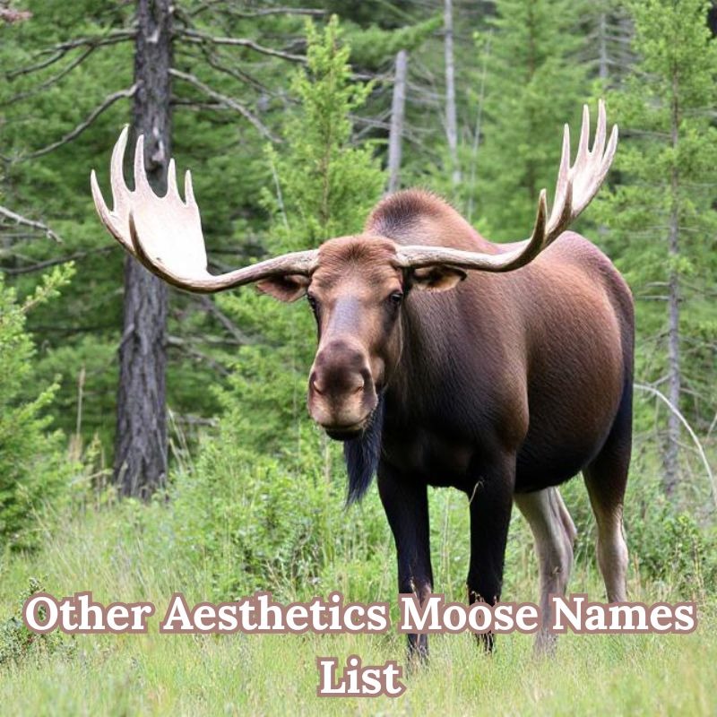 Other Aesthetics Moose Names List