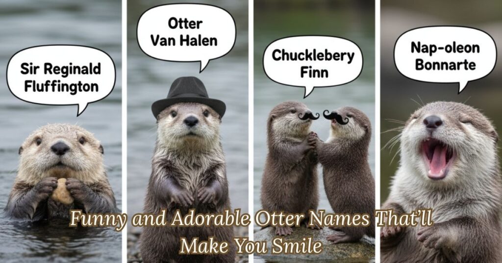 500+ Funny and Adorable Otter Names That’ll Make You Smile Otter Names