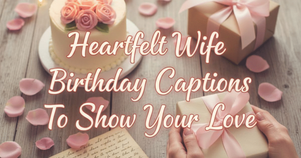 Wife Birthday Captions