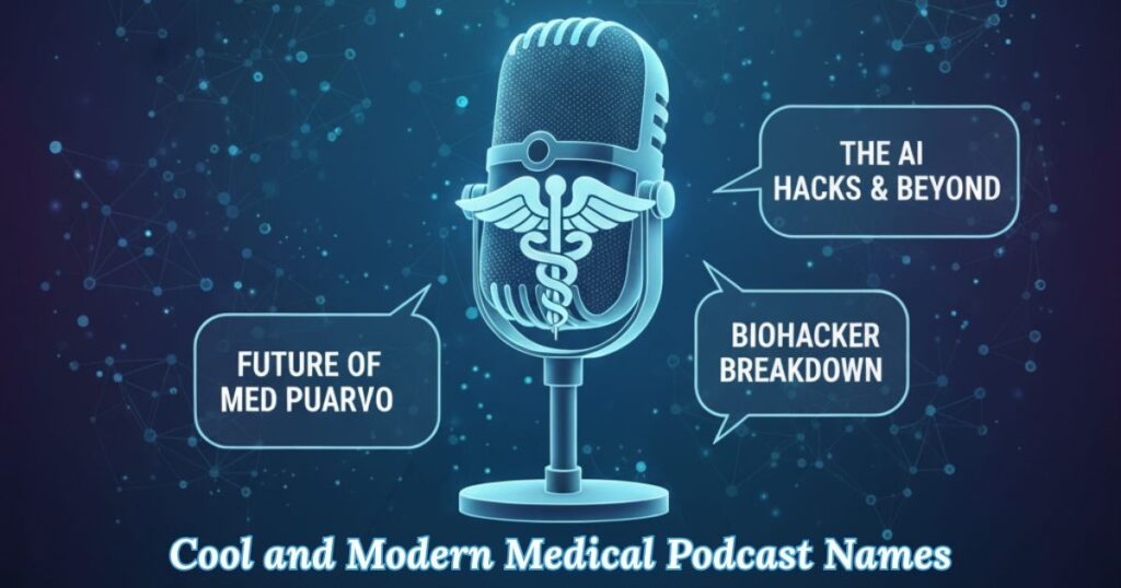 800+ Cool and Modern Medical Podcast Names for 2025 Medical Podcast Names