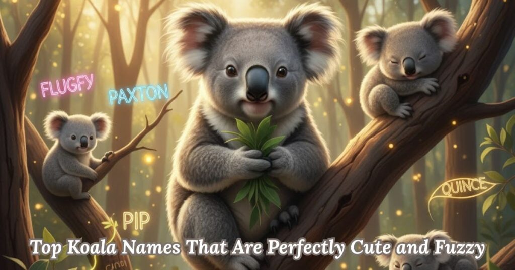 800+ Top Koala Names That Are Perfectly Cute and Fuzzy Koala Names