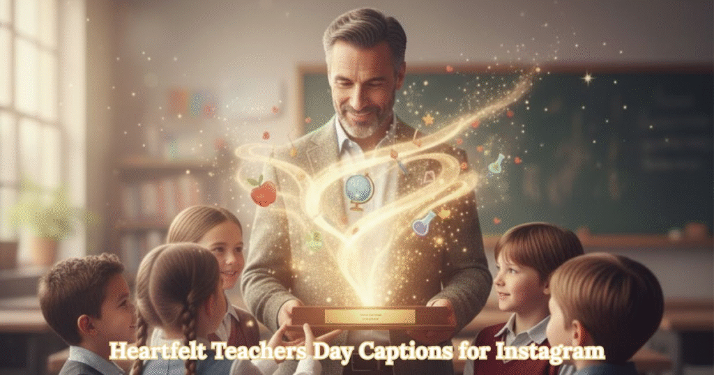 500+ Heartfelt Teachers Day Captions for Instagram Teachers Day Captions