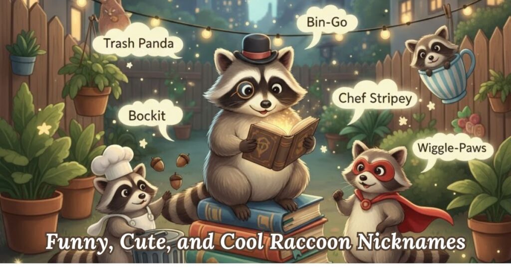 600+ Funny, Cute, and Cool Raccoon Nicknames for 2025 raccoon nicknames