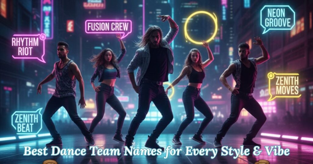 Dance Team Names