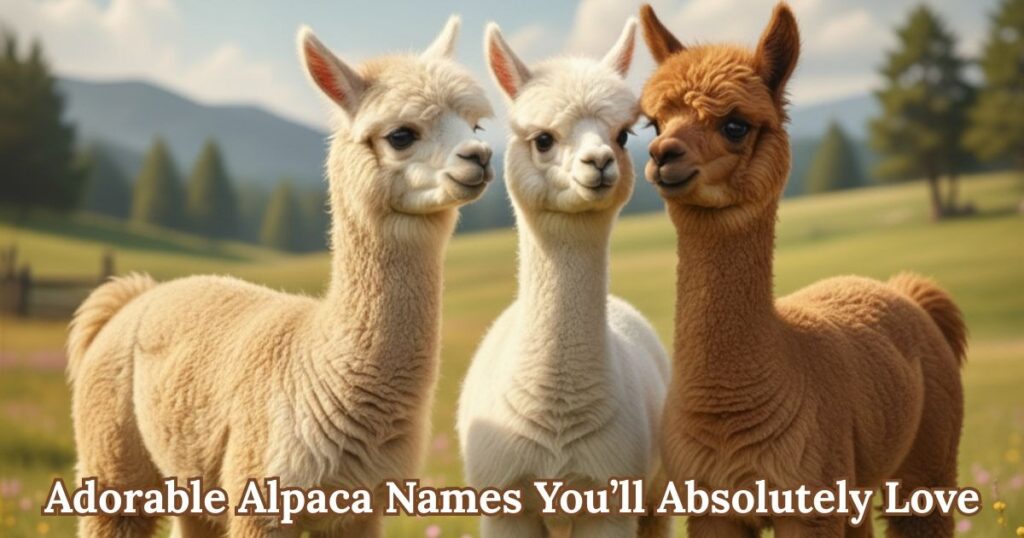 700+ Adorable Alpaca Names You’ll Absolutely Love Alpaca Names