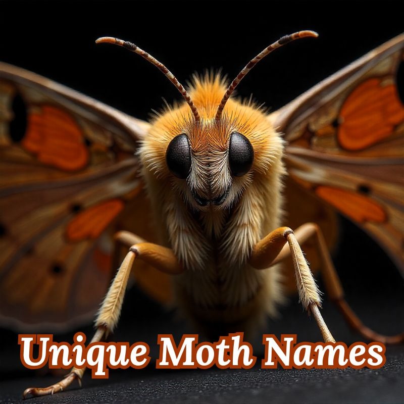 Top Moth Names Inspired by Nature and Night Skies