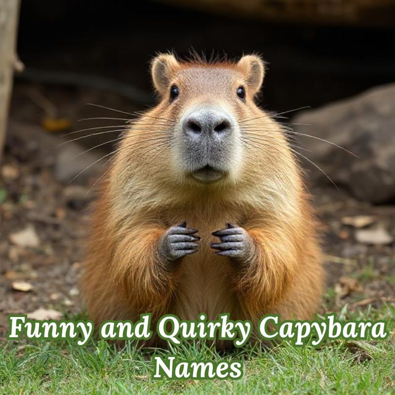 Capybara Names Inspired by Water, Nature, and Relaxation