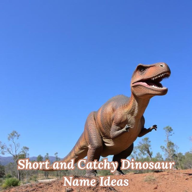 Short and Catchy Dinosaur Name Ideas