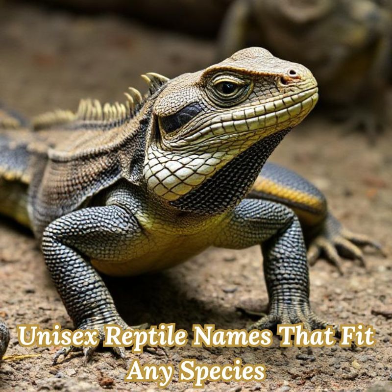 Unisex Reptile Names That Fit Any Species