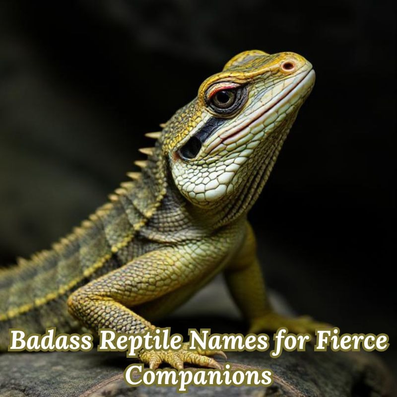 Badass Reptile Names for Fierce Companions