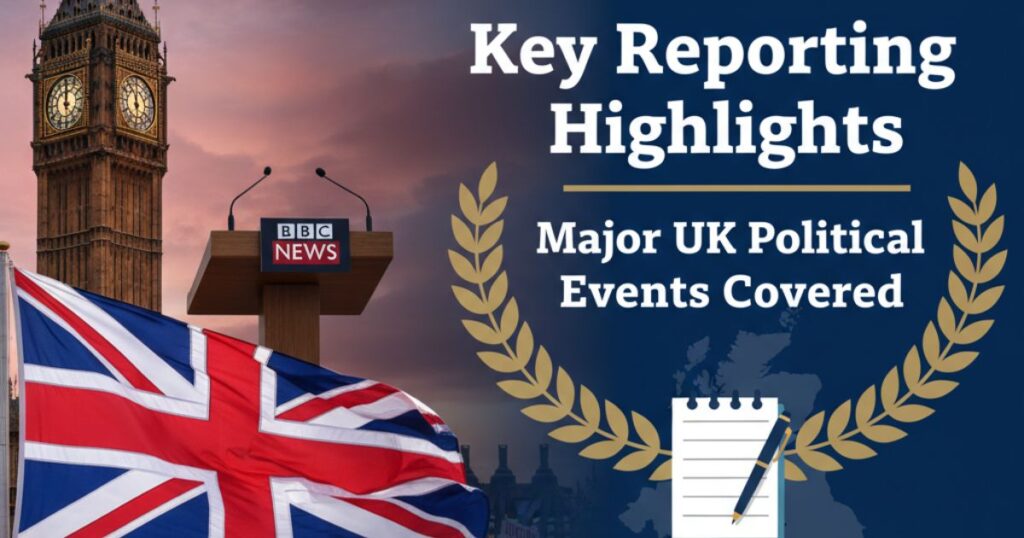 Key Reporting Highlights: Major UK Political Events Covered