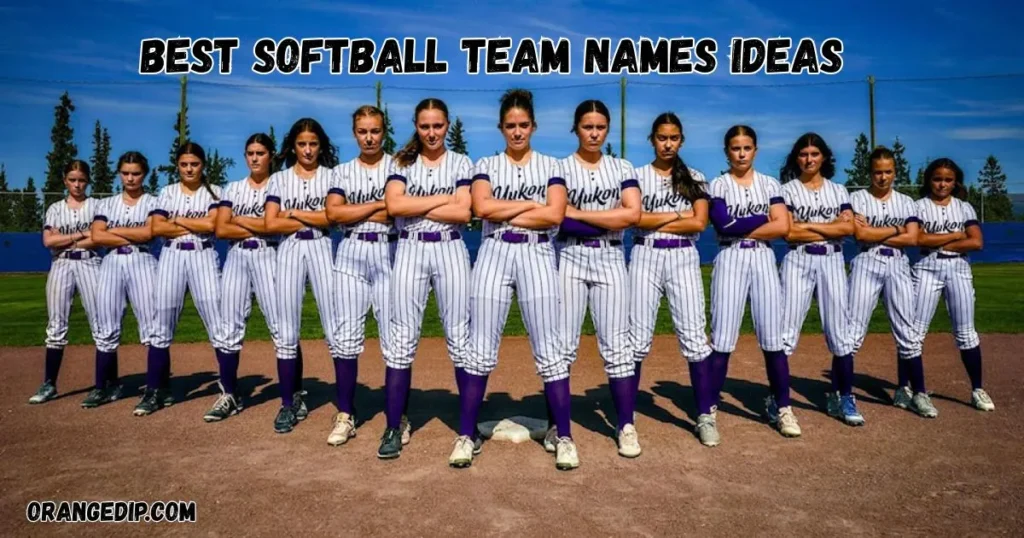 Best Softball Team Names ideas