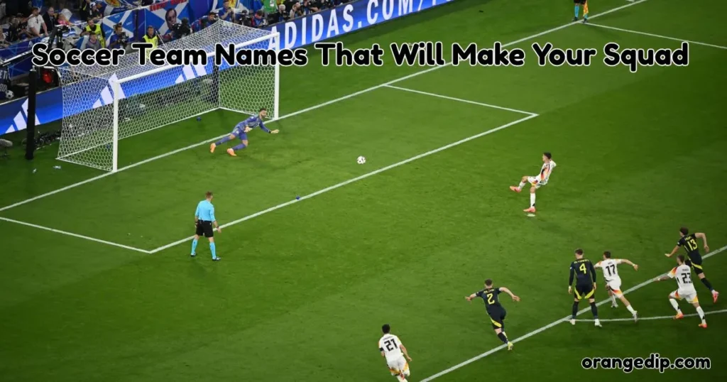 Soccer Team Names That Will Make Your Squad